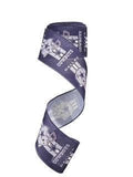 2.5 Inch Wired Cowboys Football Team Ribbon (sold in 10 yard roll)