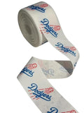 LA Dodgers Grosgrain Ribbon for Hair Bows and Crafts (3 Yards)