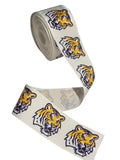 Louisiana Tigers Grosgrain Ribbon for Crafts, Hair Bows (3 yards)