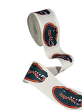 Gators on Grosgrain Ribbon for Crafts, Hair Bows (3 yards)