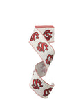 2.5 inch South Carolina Craft and Hair Bow Ribbon (sold in 10 yard roll)
