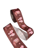 Boots and Bows Printed Grosgrain Cheer and Craft Bow Ribbon