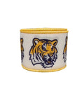 2.5 inch Louisiana Tigers College Craft Ribbon (sold in 10 yard roll)