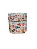 Chickens and Puppies Collage on Grosgrain Ribbon (3 yard increments)
