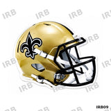 Football Helmet Resins Pack of 4, Football Craft Supplies, Sports Resin Embellishments, Wreath Bow Supplies, Football Party Favors