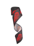 Red Wings Wired Ribbon Blackout, Sports Team Collage (10 Yard Roll)