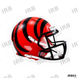 Football Helmet Resins Pack of 4, Football Craft Supplies, Sports Resin Embellishments, Wreath Bow Supplies, Football Party Favors