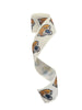 2.5 Inch Wired Jaguars Football Sports Team Ribbon (sold in 10 yard roll)