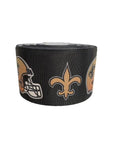 1.5 or 3 Inch Wide New Orleans Saints Gold Helmet Football Printed Grosgrain Hair Bow Ribbon (sold in 3 yard increments)