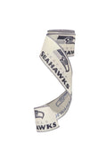 2.5 Inch Wired Seahawks Football Sports Team Ribbon (sold in 10 yard roll)