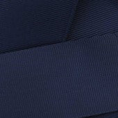 2 Yards of 3" Wide Navy/Dark Blue Solid Grosgrain Cheer Bow Ribbon