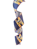 2.5 Inch Wired Minnesota Football Sports Team Ribbon (sold in 10 yard roll)